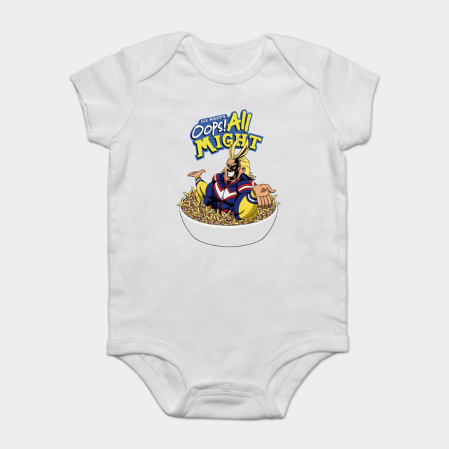 all might baby onesie