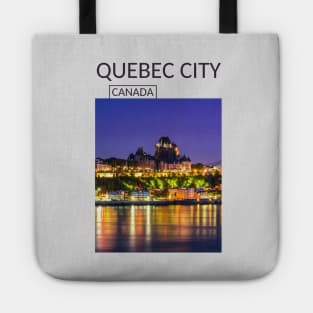 Night Quebec City Canada Chateau Frontenac Castle Gift for Canadian Canada Day Present Souvenir T-shirt Hoodie Apparel Mug Notebook Tote Pillow Sticker Magnet Tote