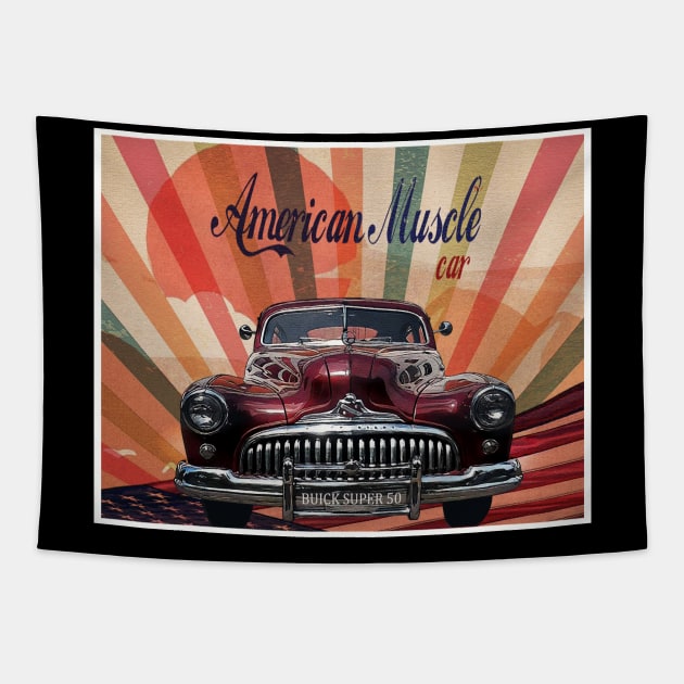 Buick Super 50 Tapestry by ElArrogante