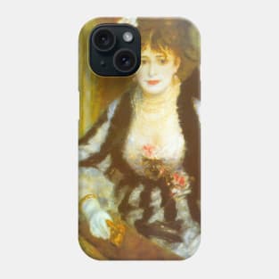 La Loge, The Theater Box by Pierre Renoir Phone Case