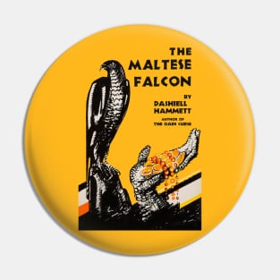 The Maltese Falcon Novel Cover Pin