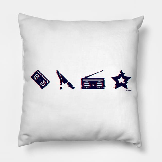 Radio Killer Pillow by Karasu Projects