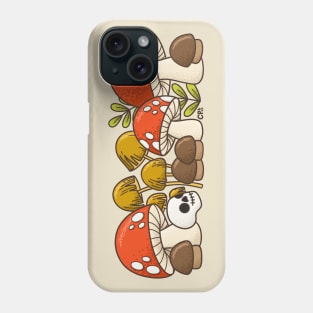 Skull Mushrooms Phone Case