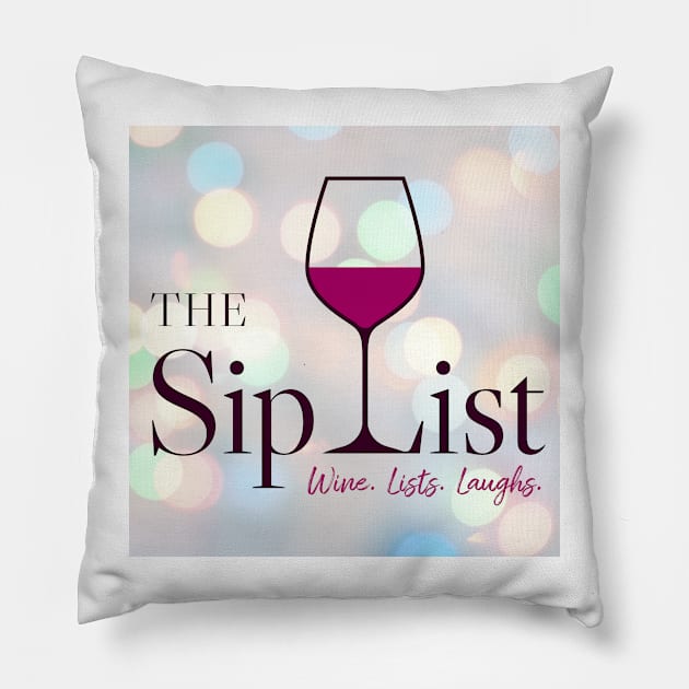 The Sip List Pillow by The Sip List Podcast