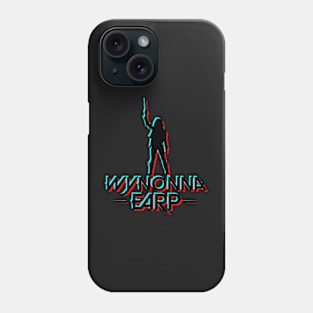 Wynonna Earp Retro Glitch - Black Phone Case