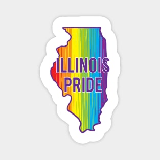 Illinois Pride Magnet