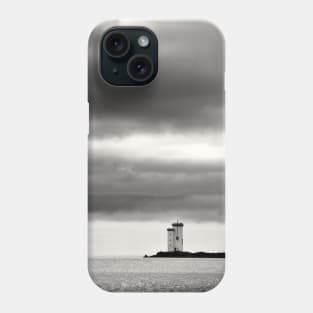 Carraig Fhada Lighthouse - Islay, Scotland Phone Case