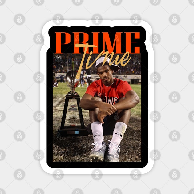 Deion Sanders - Prime Time Magnet by DellK'pets