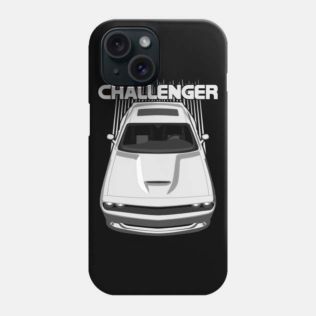 Challenger - White Phone Case by V8social