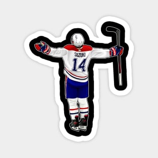 Nick Suzuki #14 Reaction Magnet