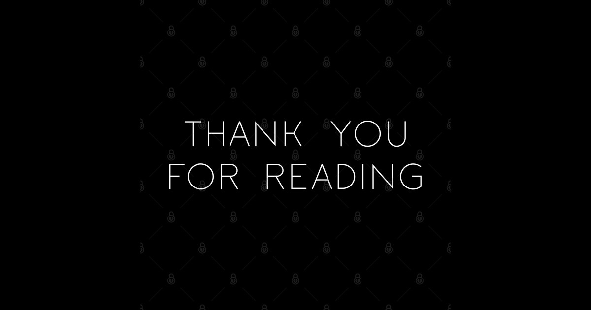 thank you for reading our presentation