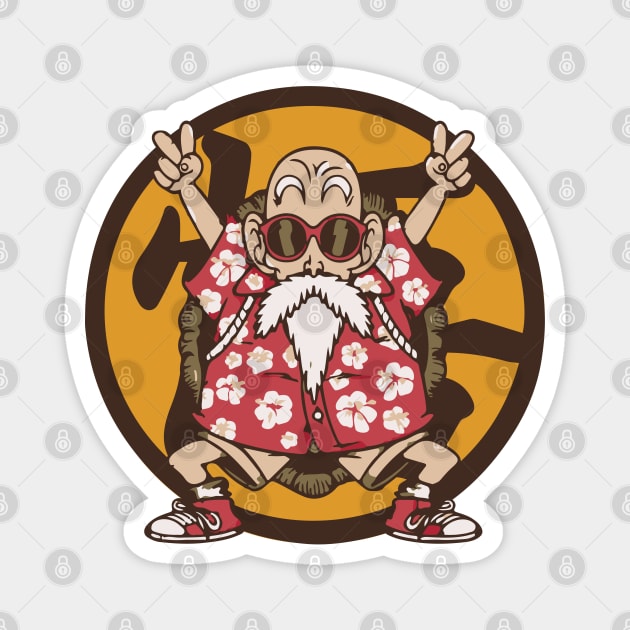 HawaiiRoshi Magnet by Koburastyle