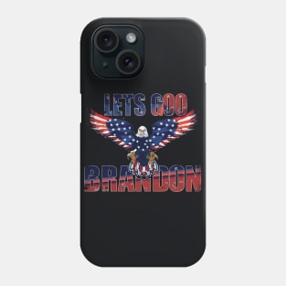 lets go brandon vintage grunge look Phone Case