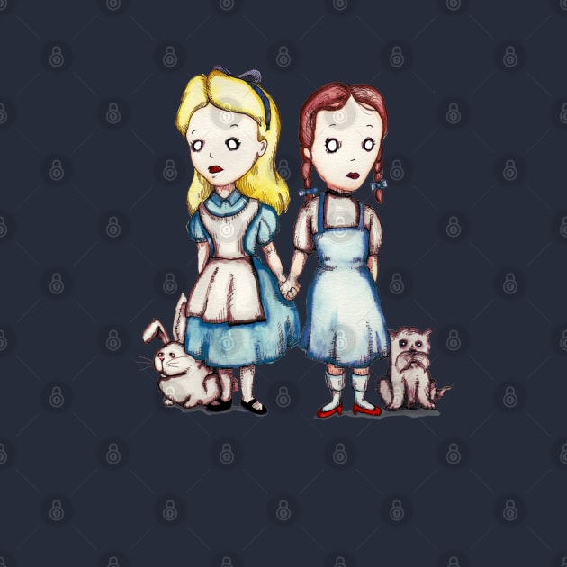 Alice & Dorothy by LVBart