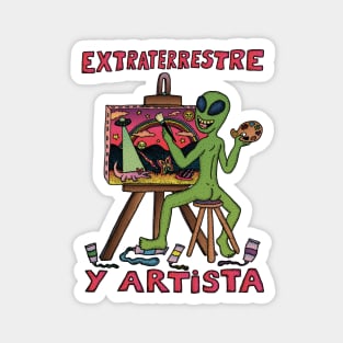 Extraterrestre y Artista Magnet