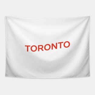 Toronto City Typography Tapestry