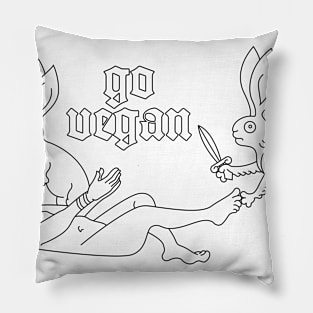 GO VEGAN Pillow