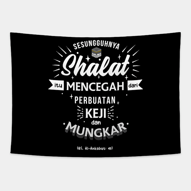 Shalat itu mencegah Tapestry by ginanperdana