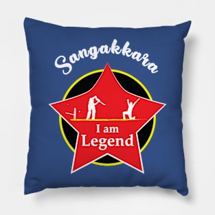 Kumar Sangakkara - I am Legend T-Shirt Pillow