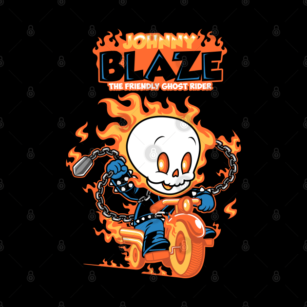 Johnny Blaze by harebrained