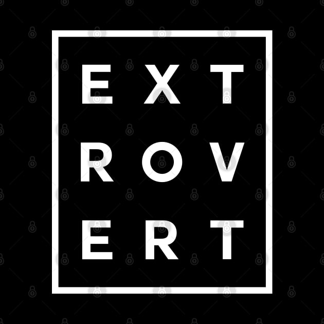 Extrovert Boxed (White) by inotyler