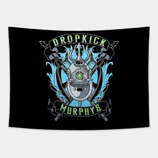 machine skull punk band dropkick Tapestry