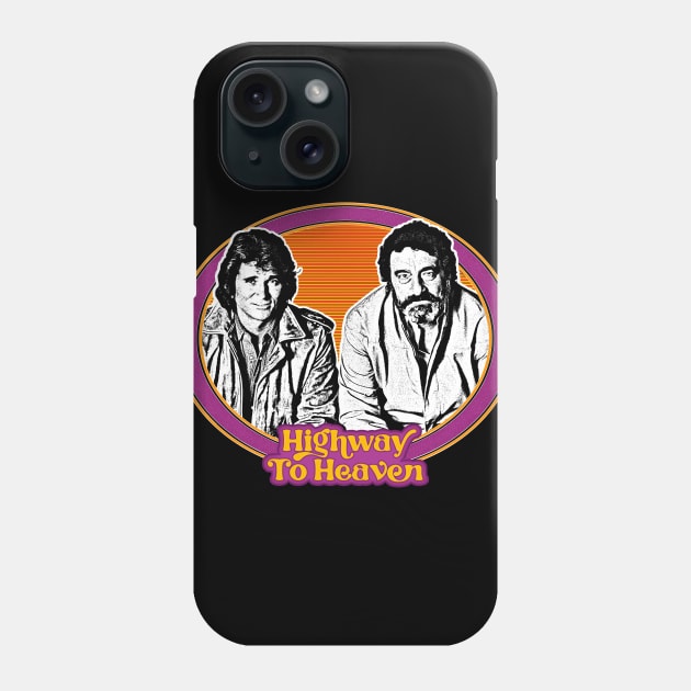 Highway to Heaven // 80s Retro TV Fan Design Phone Case by DankFutura