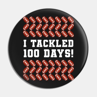 100 Days Smarter I Tackled Pin