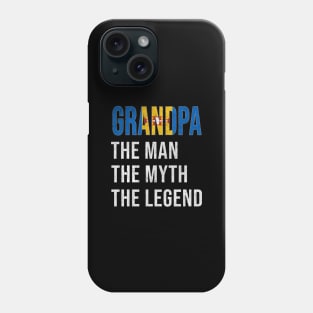 Grand Father Madeiran Grandpa The Man The Myth The Legend - Gift for Madeiran Dad With Roots From  Madeira Phone Case