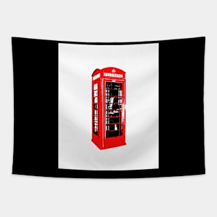 red telephone Tapestry