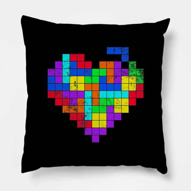 THE GAME OF LOVE Pillow by AnishaCreations