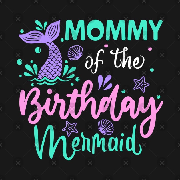 MOMMY Of The Birthday Mermaid Black Dad Men Mermaids Party by rhazi mode plagget