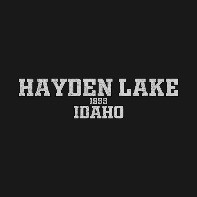 Hayden Lake Idaho by LocationTees