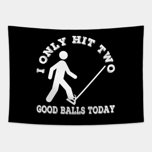 Funny Dad Joke Golf Golfing Pun Tapestry