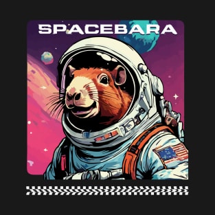 vintage space capybara T-Shirt