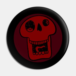 skull pin Pin