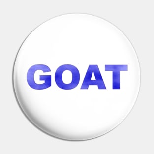 GOAT in Blue Pin