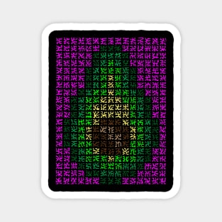 Pixelated Avacado Magnet