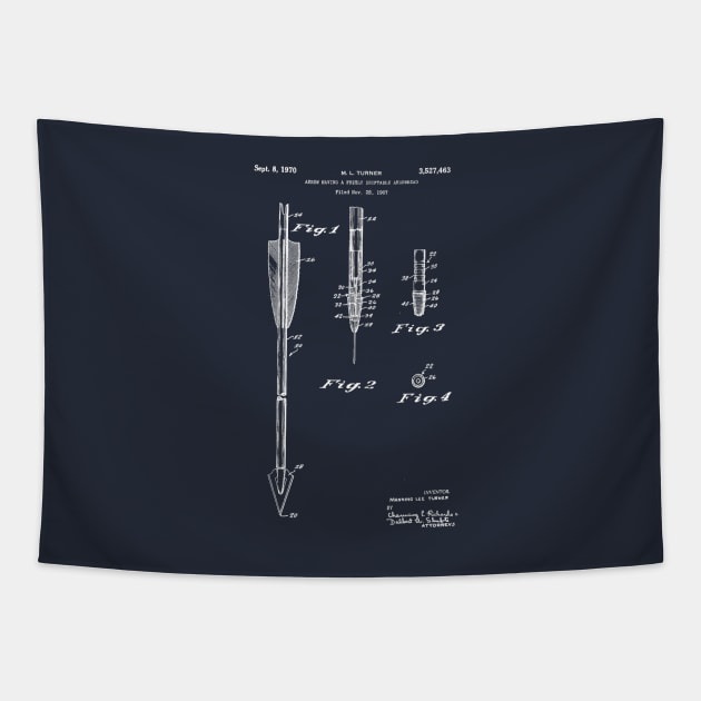 Hunting Arrow 2 Tapestry by blurryfromspace