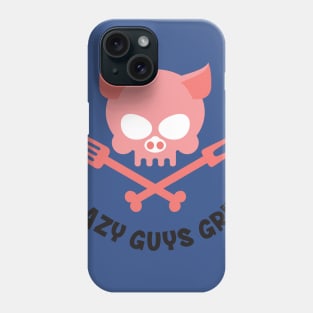 Crazy Guys Grill Pig 1 Phone Case