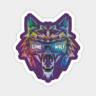 Celebrating the Lone Wolf Hoodie. Magnet