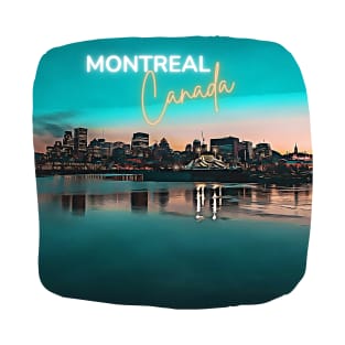 Montreal Canada Skyline Painting T-Shirt