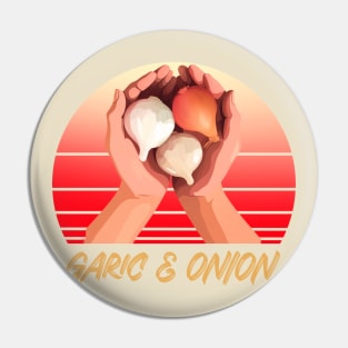 Garlic and Onion, Onion and Garlic Pin