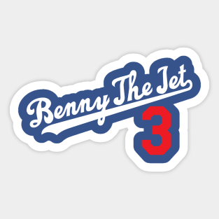 Benny the Jet  Hey Los Angeles Dodgers, if you need a legend for