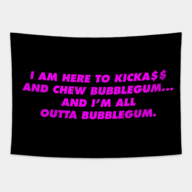 Bubblegum Tapestry by JonathanGrimmArt