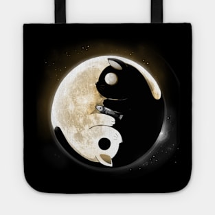 Ying Yang Cats Tote