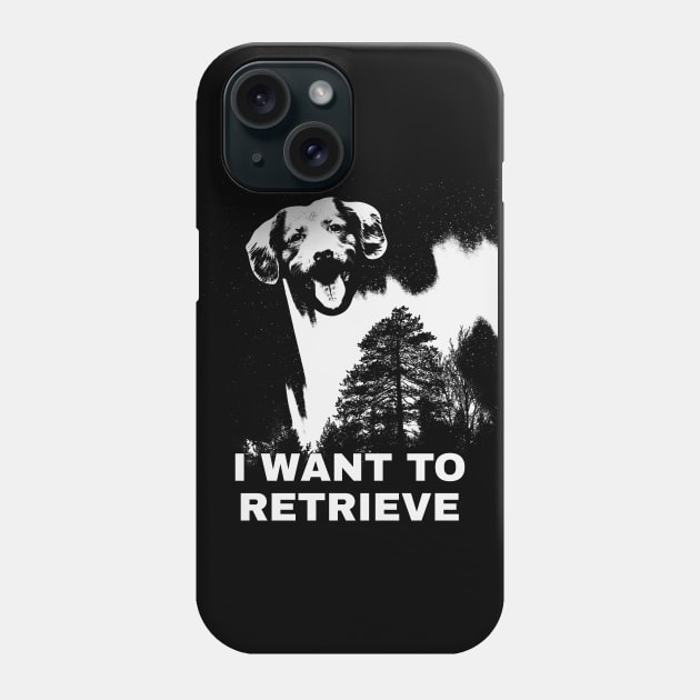 I Want to Retrieve X-Files Poster Parody Phone Case by SunGraphicsLab