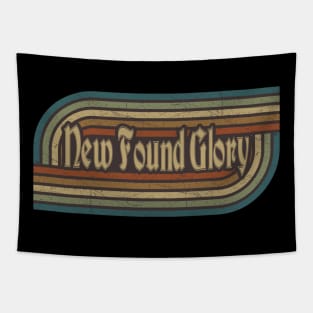 New Found Glory Vintage Stripes Tapestry