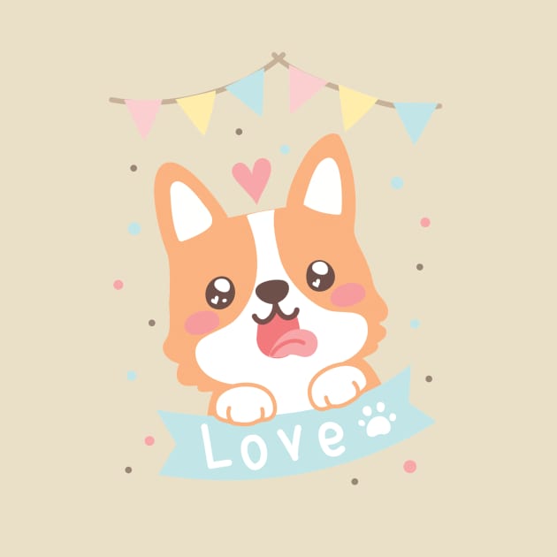 Corgi Love by JKA