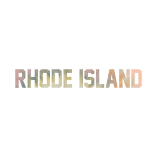 Rhode Island Tie dye Pastel T-Shirt